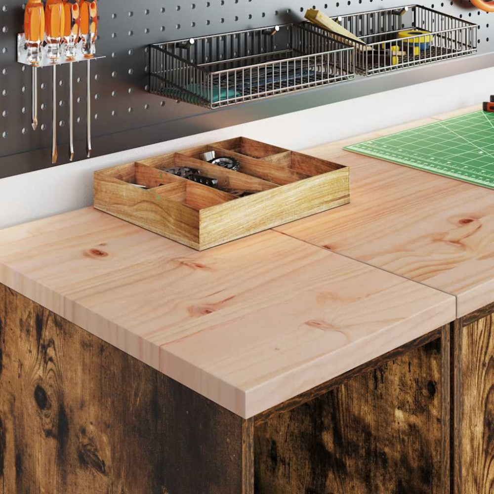 Produktbild för Förvaringsskåp för garage rökt ek 30x51x85 cm massivt trä furu