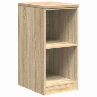 Produktbild för Garageskåp Sonoma ek 40x51x85 cm massiv trä furu