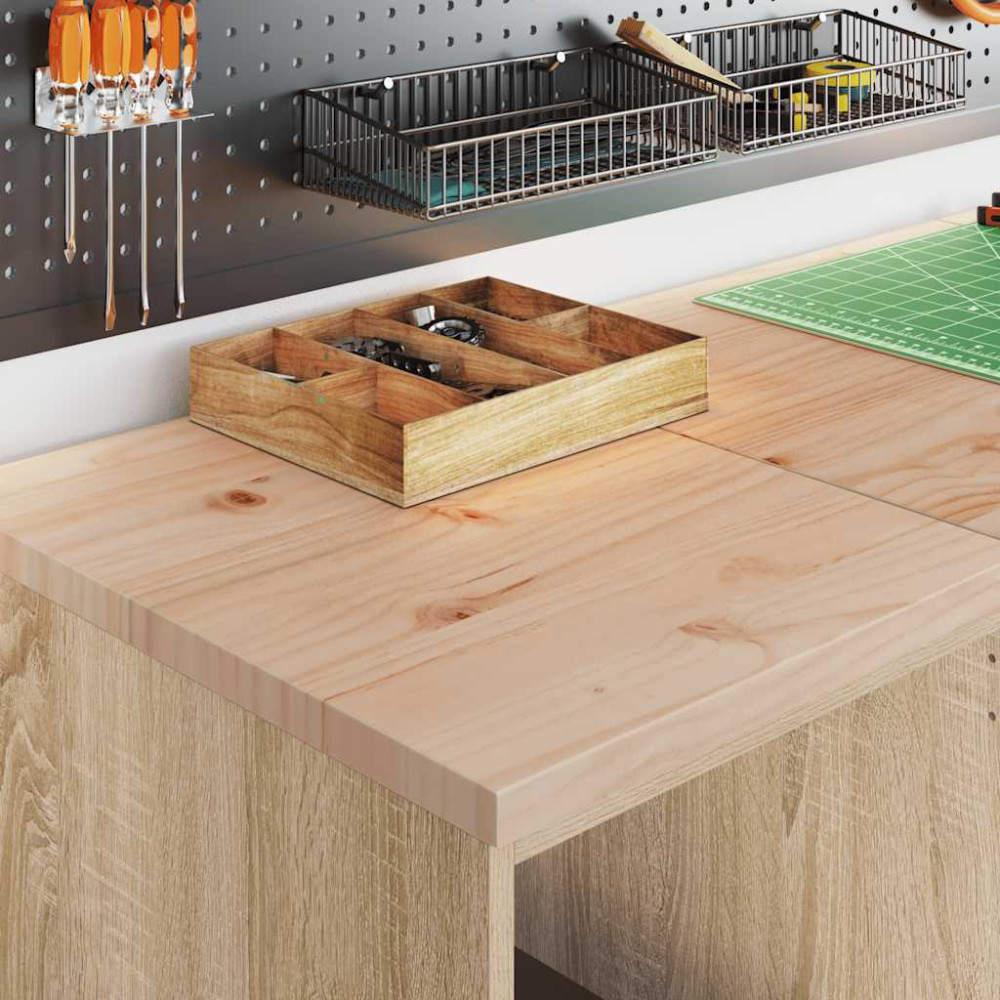 Produktbild för Garageskåp Sonoma ek 40x51x85 cm massiv trä furu