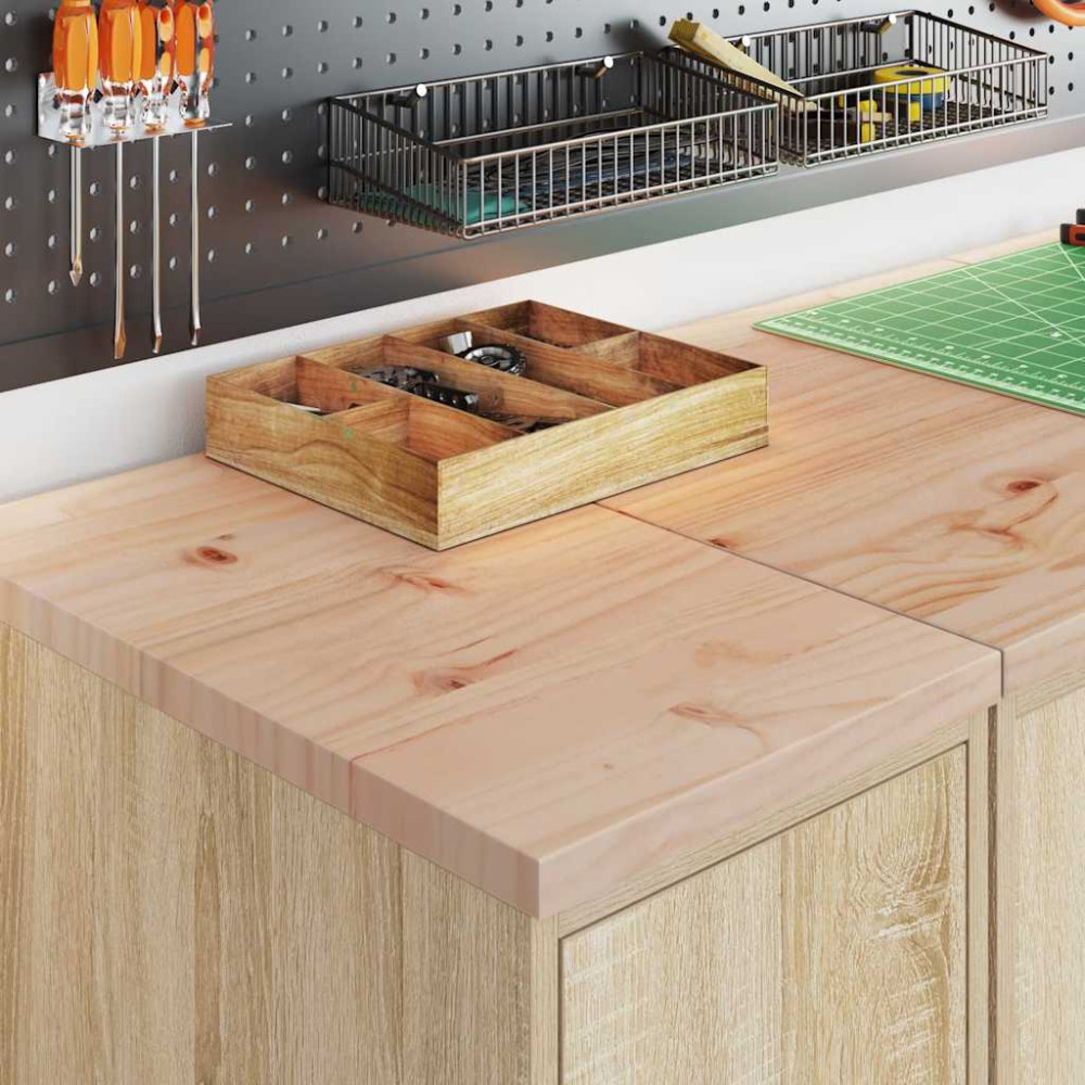 Produktbild för Garageskåp Sonoma ek 30x51x85 cm massiv trä furu