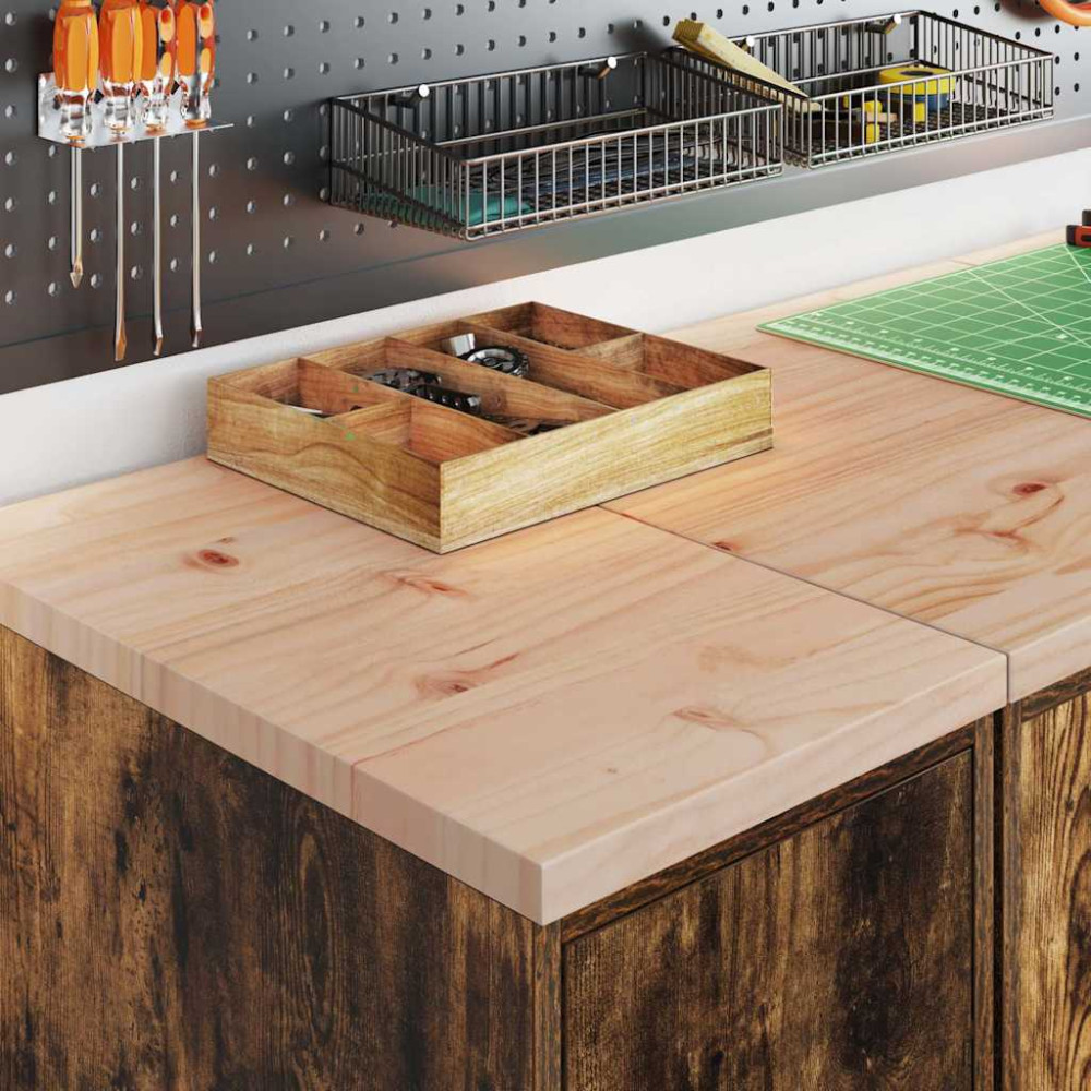Produktbild för Förvaringsskåp för garage rökt ek 30x51x85 cm massivt trä furu