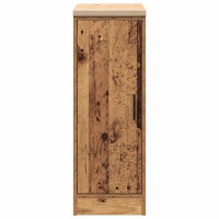Produktbild för Garageskåp gammalt trä 30x51x85 cm massivt trä furu