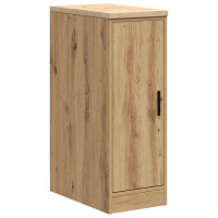 Produktbild för Förvaringsskåp garage hantverksmässig ek 30x51x85 cm