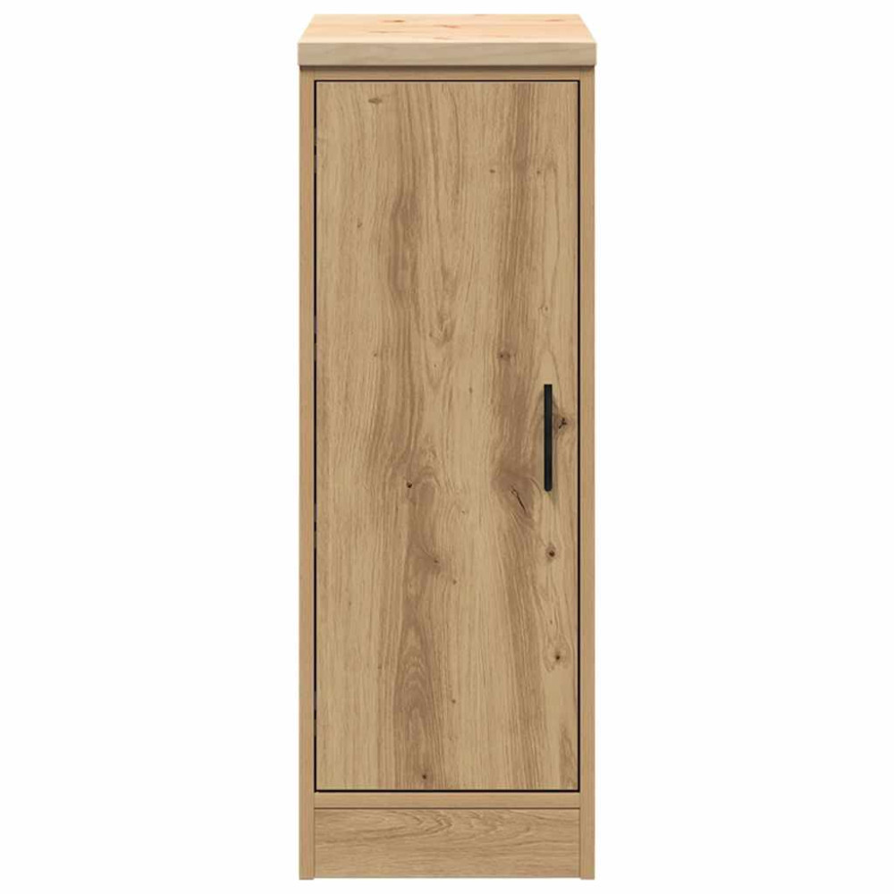 Produktbild för Förvaringsskåp garage hantverksmässig ek 30x51x85 cm