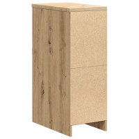 Produktbild för Förvaringsskåp garage hantverksmässig ek 30x51x85 cm