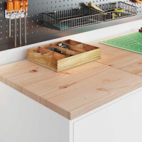 Produktbild för Förvaringsskåp för garage vit 40x51x85 cm massivt trä furu