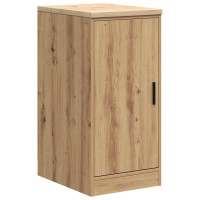 Produktbild för Förvaringsskåp för garage hantverksmässig ek 40x51x85 cm