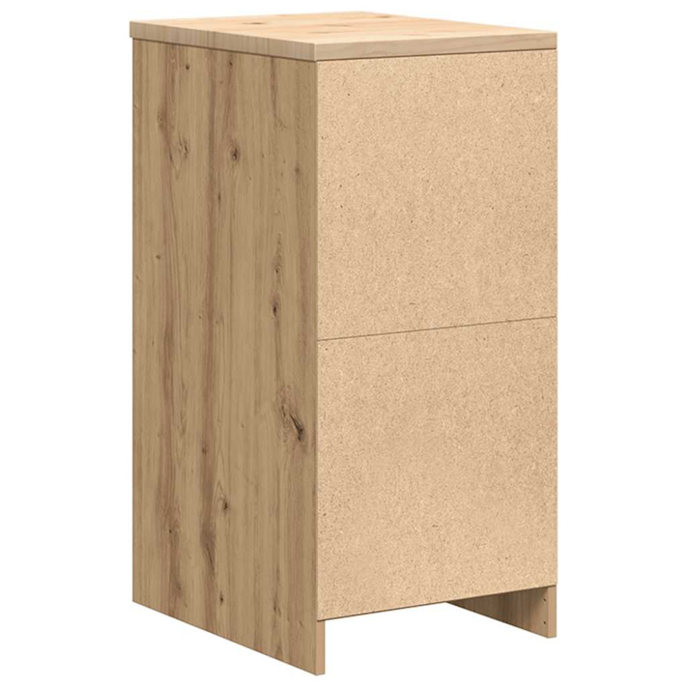 Produktbild för Förvaringsskåp för garage hantverksmässig ek 40x51x85 cm