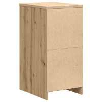Produktbild för Förvaringsskåp för garage hantverksmässig ek 40x51x85 cm