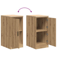Produktbild för Förvaringsskåp för garage hantverksmässig ek 40x51x85 cm