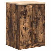 Produktbild för Garageskåp Sonoma ek 60x51x85 cm massiv trä furu