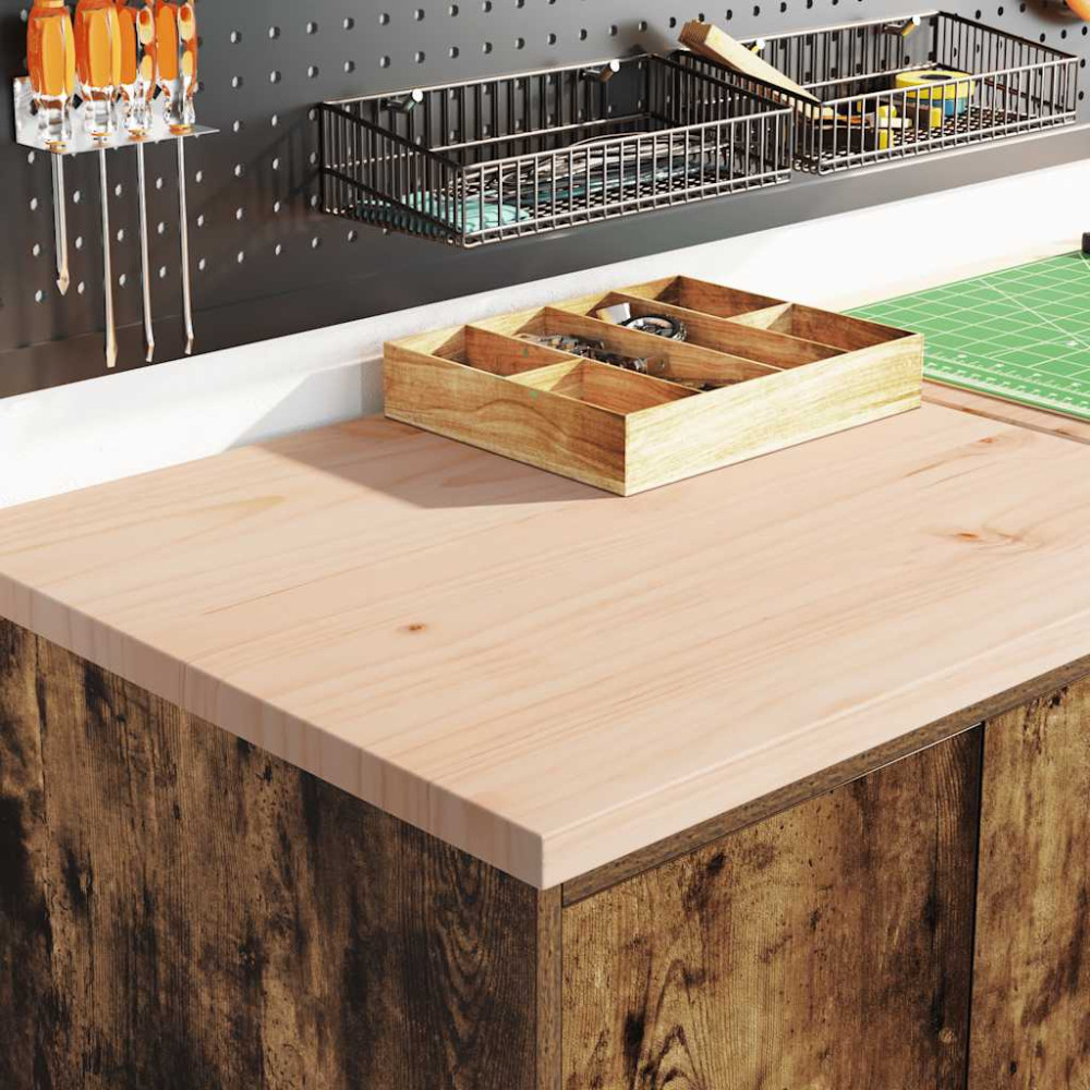 Produktbild för Garageskåp Sonoma ek 60x51x85 cm massiv trä furu