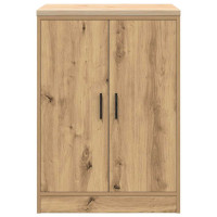 Produktbild för Förvaringsskåp för garage hantverksmässig ek 60x51x85 cm