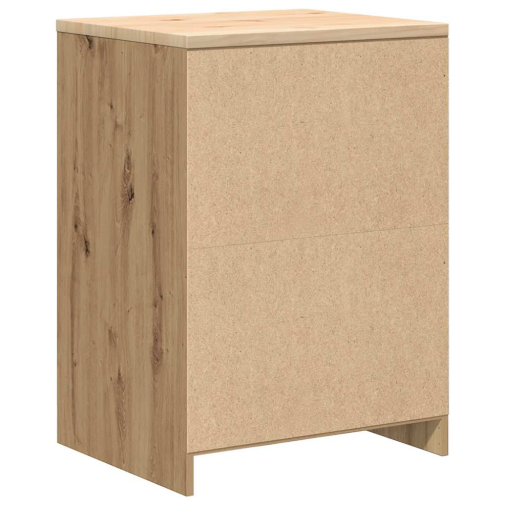 Produktbild för Förvaringsskåp för garage hantverksmässig ek 60x51x85 cm