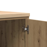 Produktbild för Förvaringsskåp för garage hantverksmässig ek 60x51x85 cm