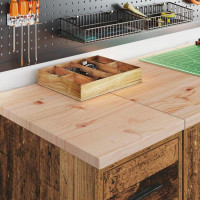 Produktbild för Garageskåp gammalt trä 30x51x85 cm massivt trä furu