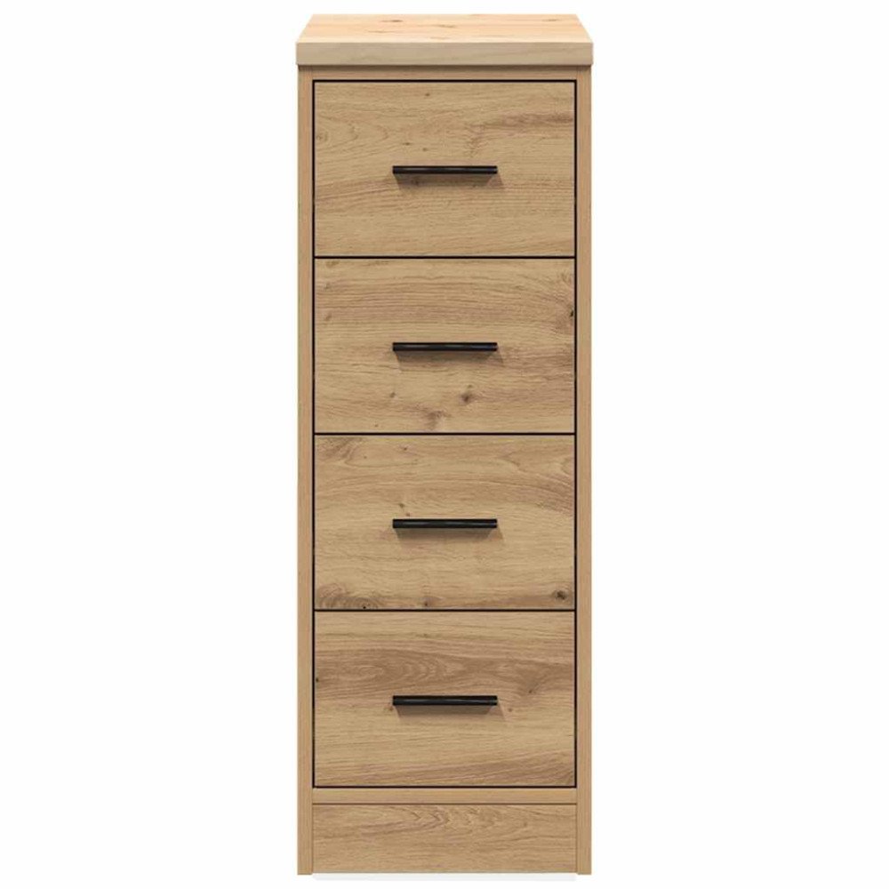 Produktbild för Förvaringsskåp garage hantverksmässig ek 30x51x85 cm