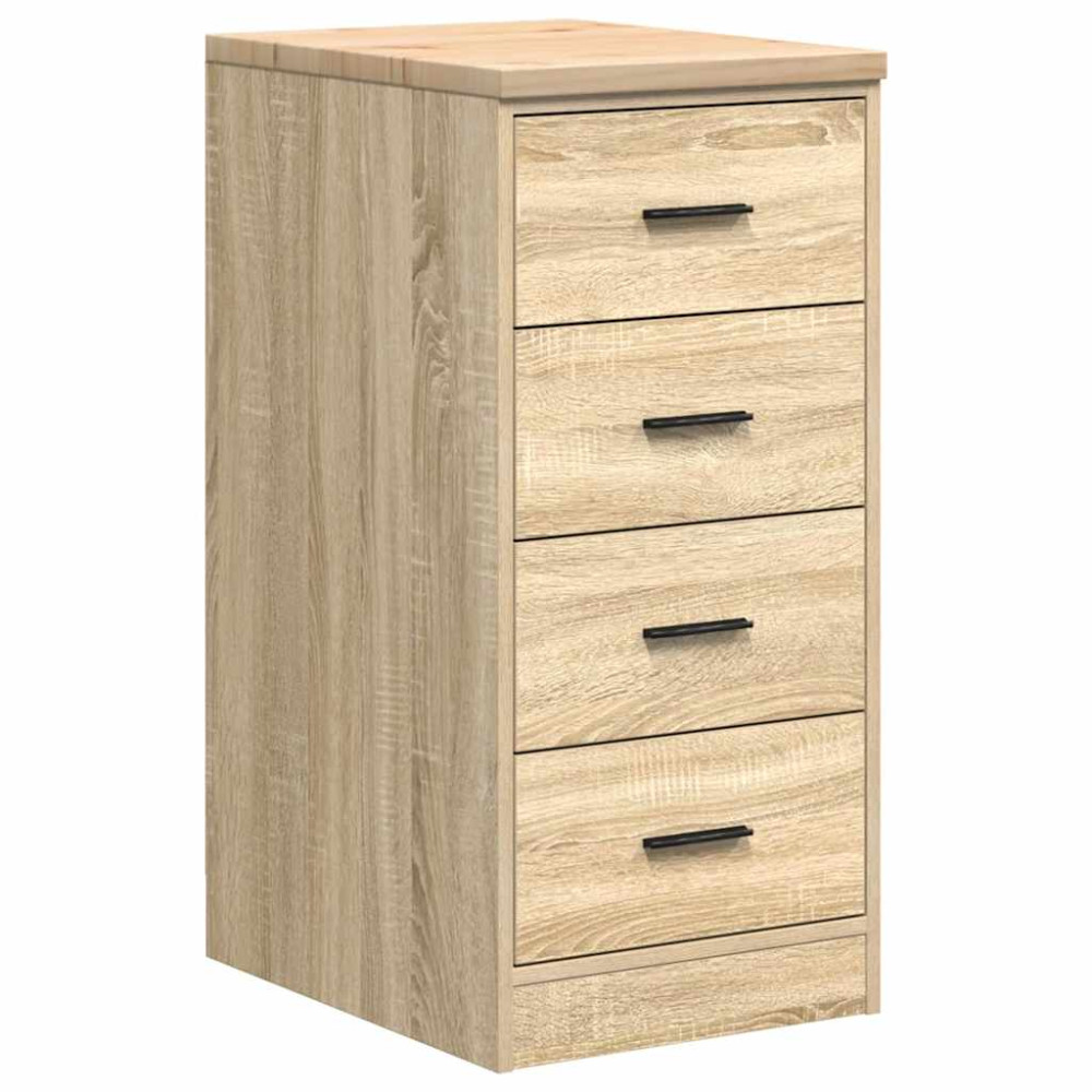 Produktbild för Garageskåp Sonoma ek 40x51x85 cm massiv trä furu