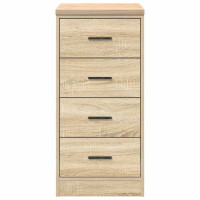 Produktbild för Garageskåp Sonoma ek 40x51x85 cm massiv trä furu