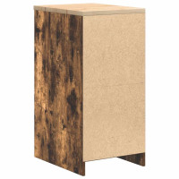 Produktbild för Garageskåp Sonoma ek 40x51x85 cm massiv trä furu