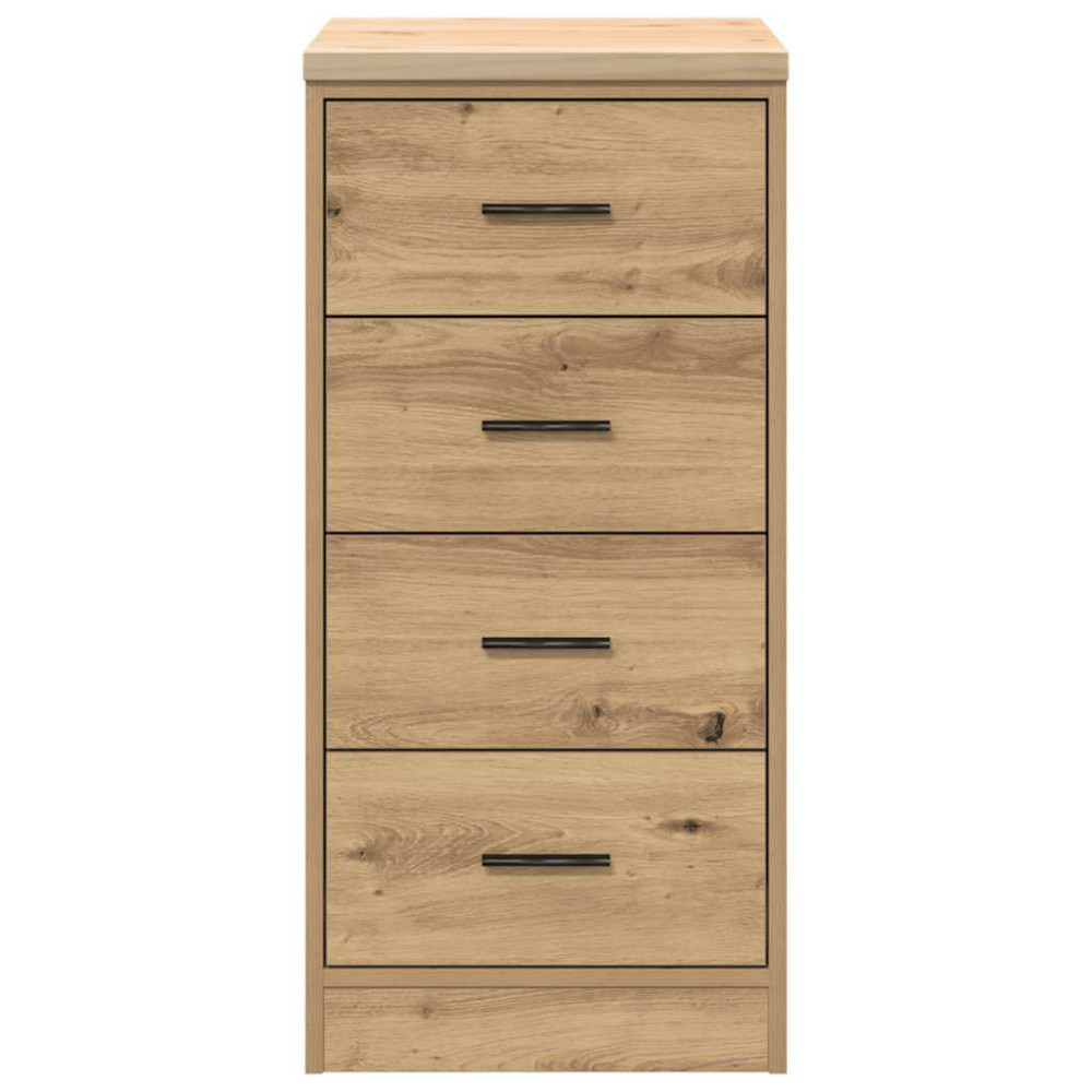 Produktbild för Förvaringsskåp för garage hantverksmässig ek 40x51x85 cm