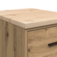 Produktbild för Förvaringsskåp för garage hantverksmässig ek 40x51x85 cm