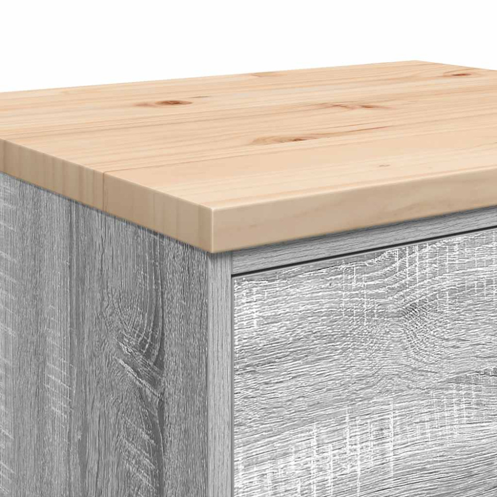 Produktbild för Förvaringsskåp för garage grå sonoma 60x51x85 cm
