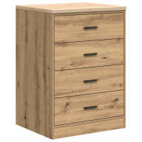 Produktbild för Förvaringsskåp för garage hantverksmässig ek 60x51x85 cm
