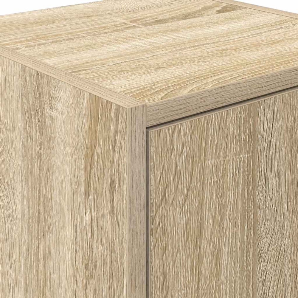 Produktbild för Väggskåp för garage 2 st, Sonoma ek konstruerat trä