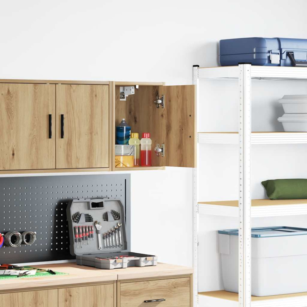 Produktbild för Väggskåp för garage artisan ek konstruerat trä