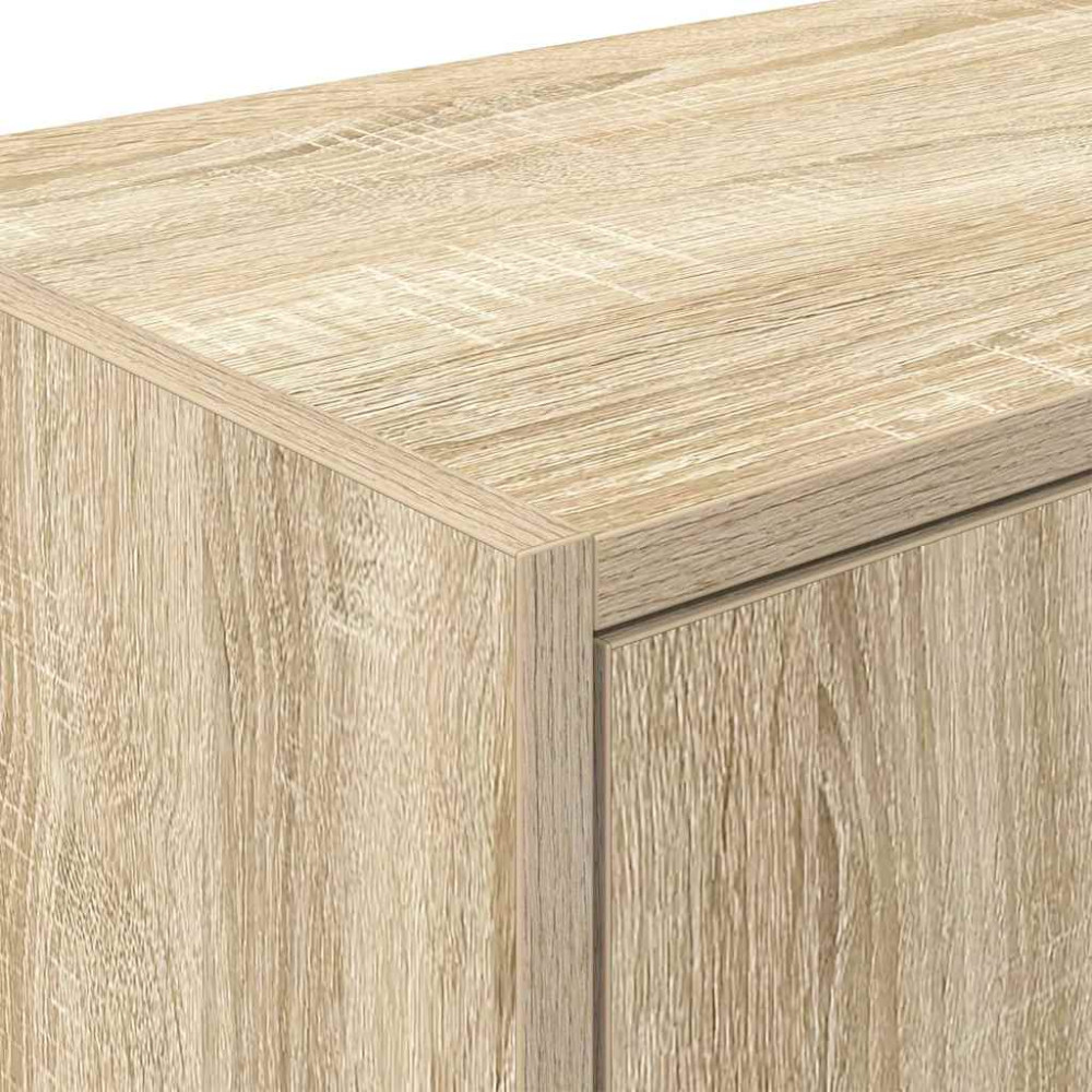 Produktbild för Väggskåp för garage 2 st, Sonoma ek konstruerat trä