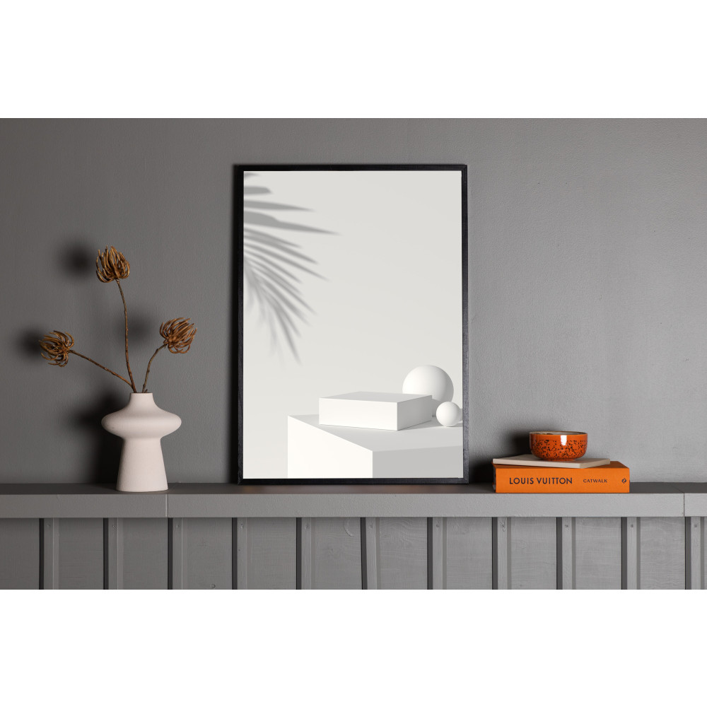 Produktbild för White Box Poster