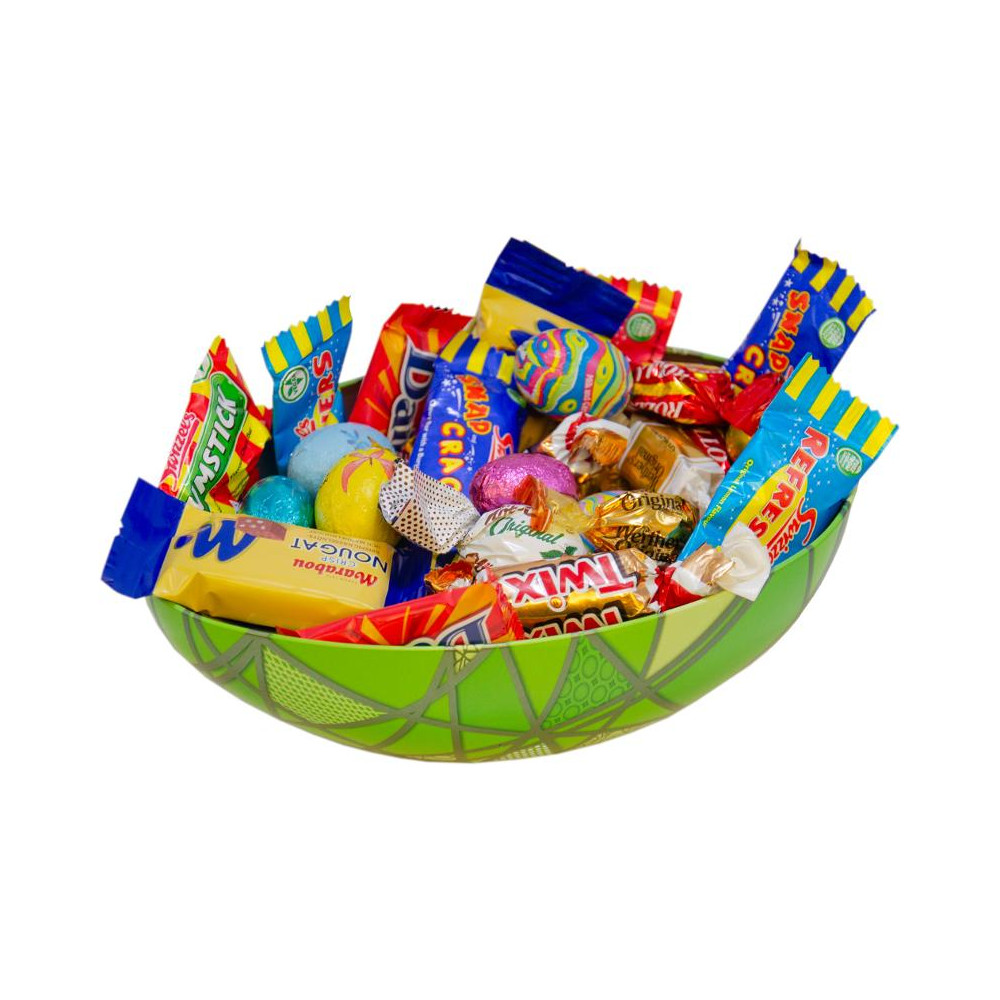Produktbild för Påskägg Nobel osort.färger 400g