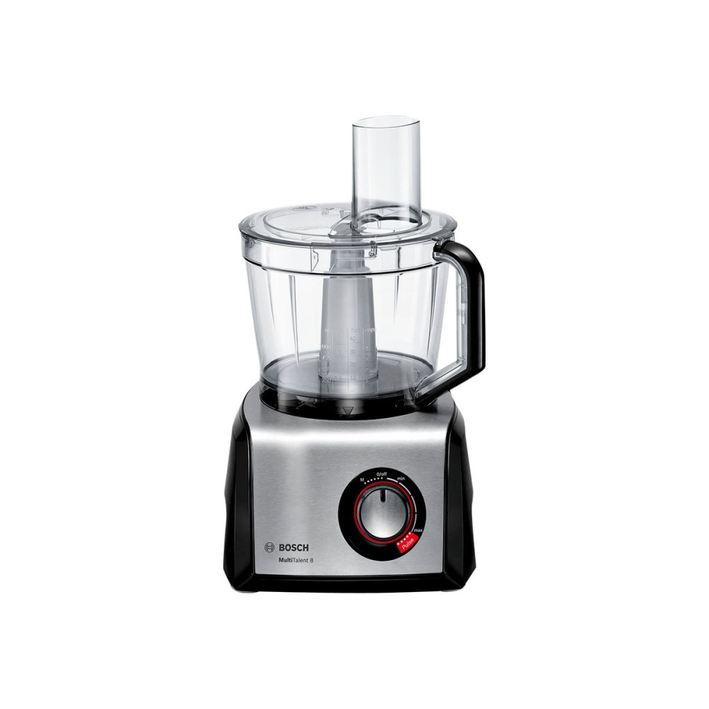 Produktbild för Bosch MultiTalent 8 MC812M865 - matberedare - 1250 W - borstat stål/svart