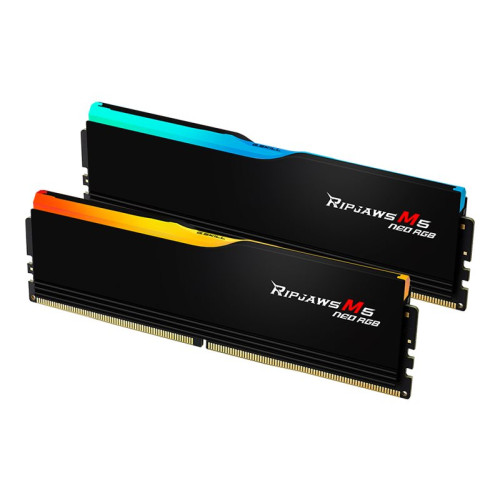 G.Skill G.Skill Ripjaws M5 Neo RGB - DDR5 - sats - 64 GB: 2 x 32 GB - DIMM 288-pin / PC5-48000 - ej buffrad