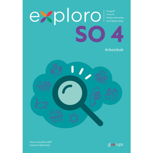 Ewa-Lotta Benndoff Exploro SO åk 4, arbetsbok (häftad)