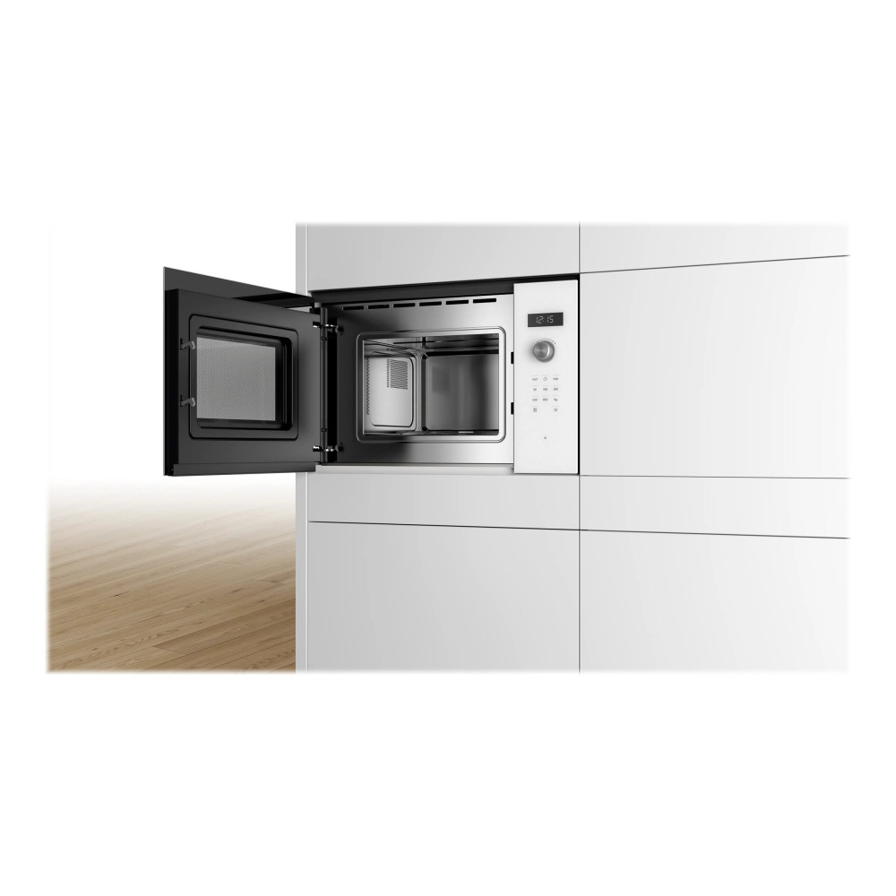 Produktbild för Bosch Serie | 6 BFL524MW0 - mikrovågsugn - inbyggd - vit