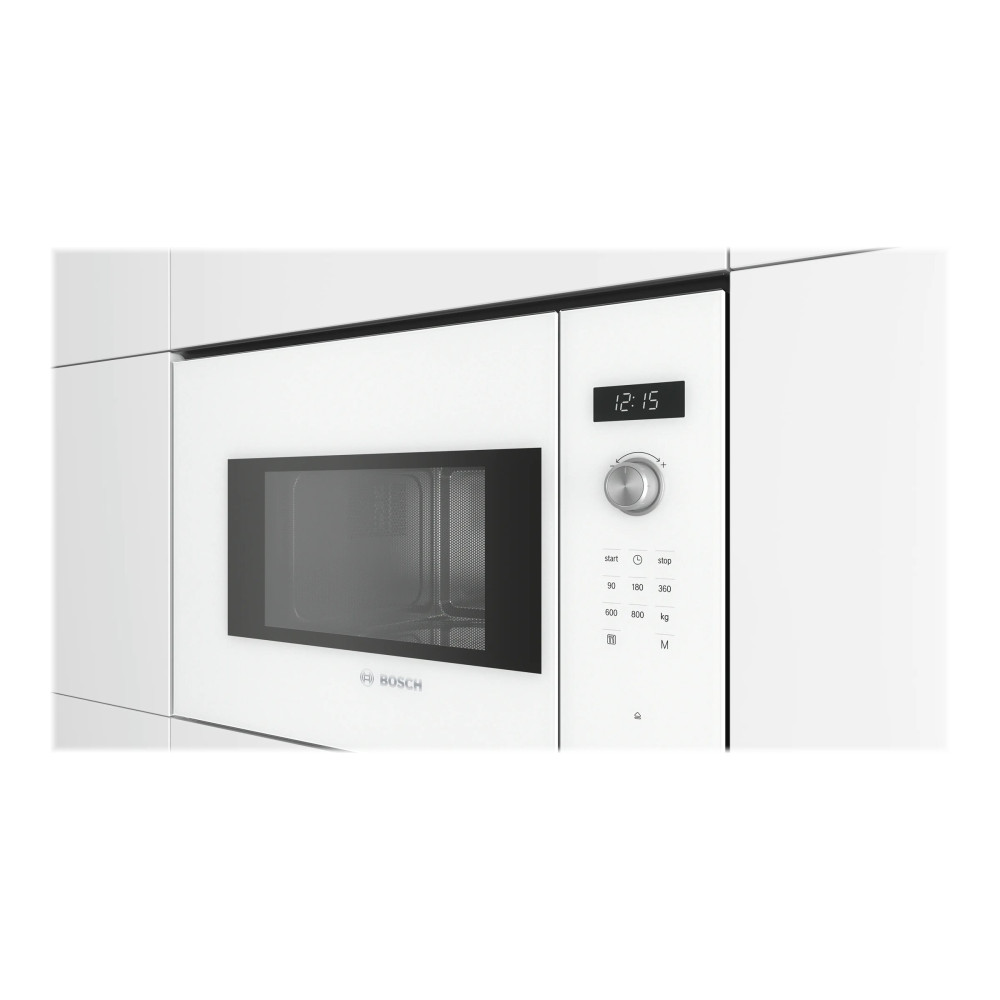 Produktbild för Bosch Serie | 6 BFL524MW0 - mikrovågsugn - inbyggd - vit