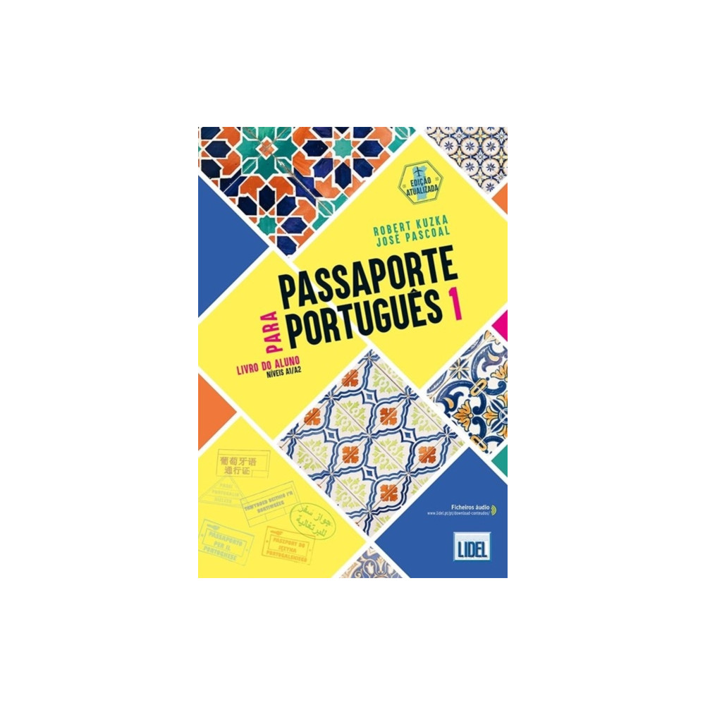 Produktbild för Passaporte para Portugues 1 - A1/A2 Livro do Aluno + audio download (häftad, por)
