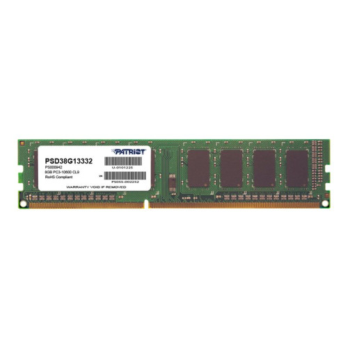Patriot Memory Patriot Signature Line - DDR3 - modul - 8 GB - DIMM 240-pin / PC3-10600 - ej buffrad