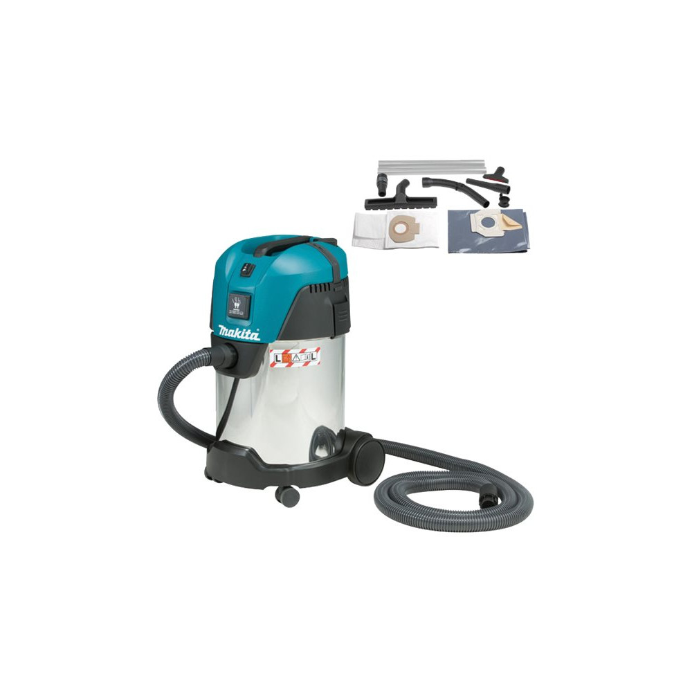 Produktbild för Makita VC3011L - dammsugare - med behållare