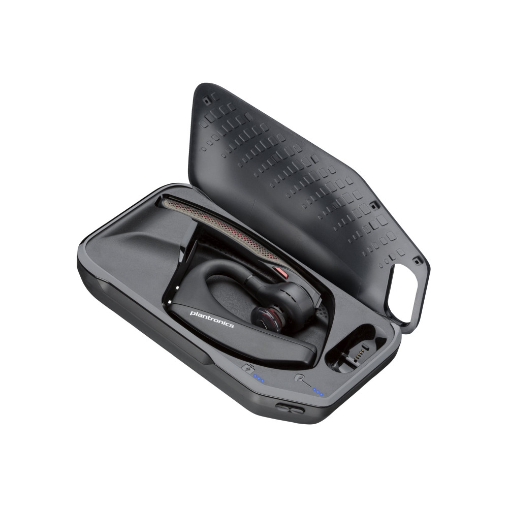 Produktbild för HP Poly Voyager 5200 UC - headset - USB-A via Bluetooth-adapter