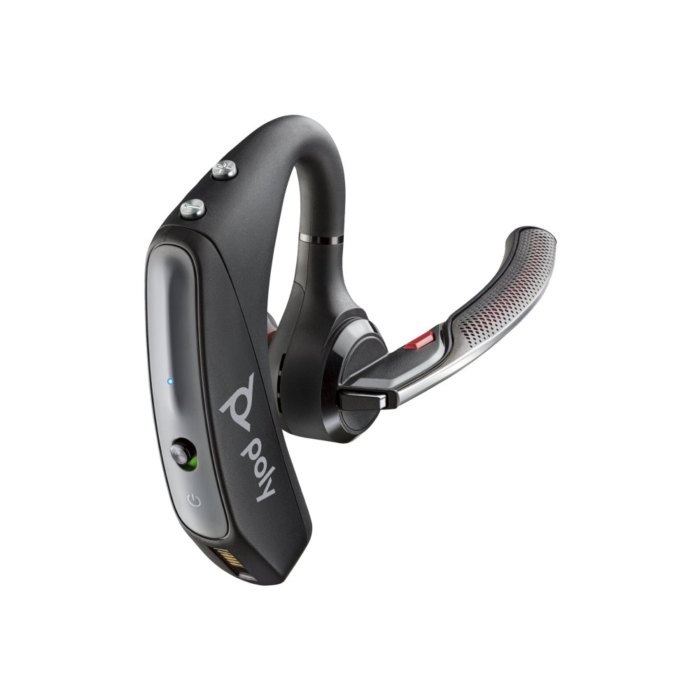 Produktbild för HP Poly Voyager 5200 UC - headset - USB-A via Bluetooth-adapter