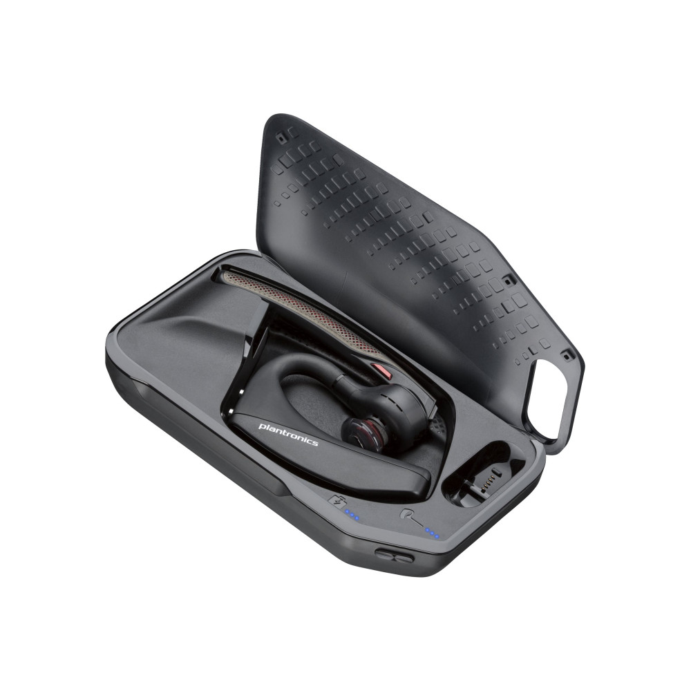Produktbild för HP Poly Voyager 5200 UC - headset - USB-A via Bluetooth-adapter