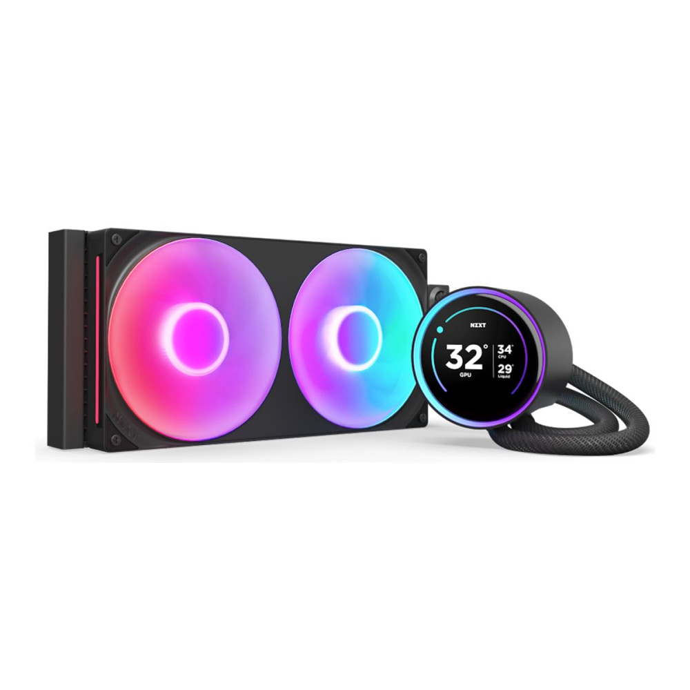 Produktbild för NZXT Kraken Elite 280 RGB - kylsystem med vätska till processorn - med LCD-display