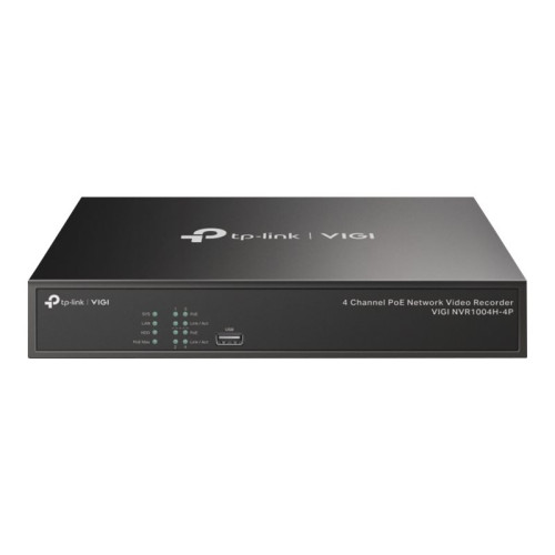 TP-LINK TP-Link VIGI NVR1004H-4P V1 - standalone NVR - 4 kanaler