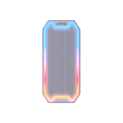 UNITEK Unitek S1210B - förvaringslåda - M.2 Card (PCIe NVMe & SATA) - USB 3.2 (Gen 2)