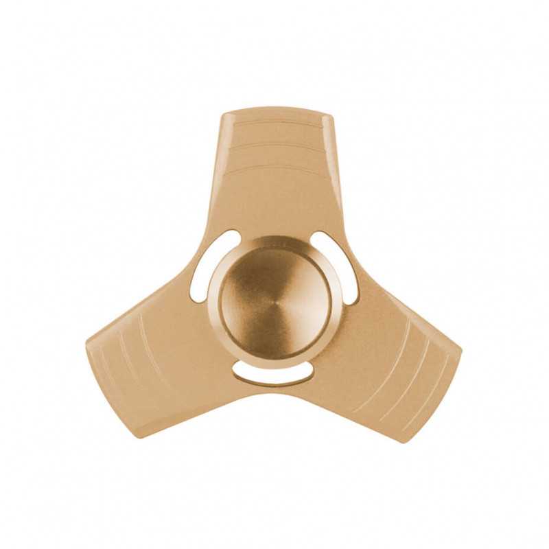 Produktbild för Fidget Spinner Aluminium Guld