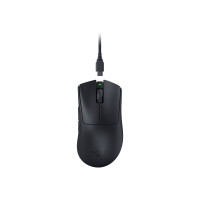 Produktbild för Razer DeathAdder V3 Pro - mus - Bluetooth, USB - svart