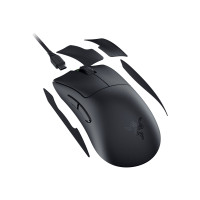 Produktbild för Razer DeathAdder V3 Pro - mus - Bluetooth, USB - svart